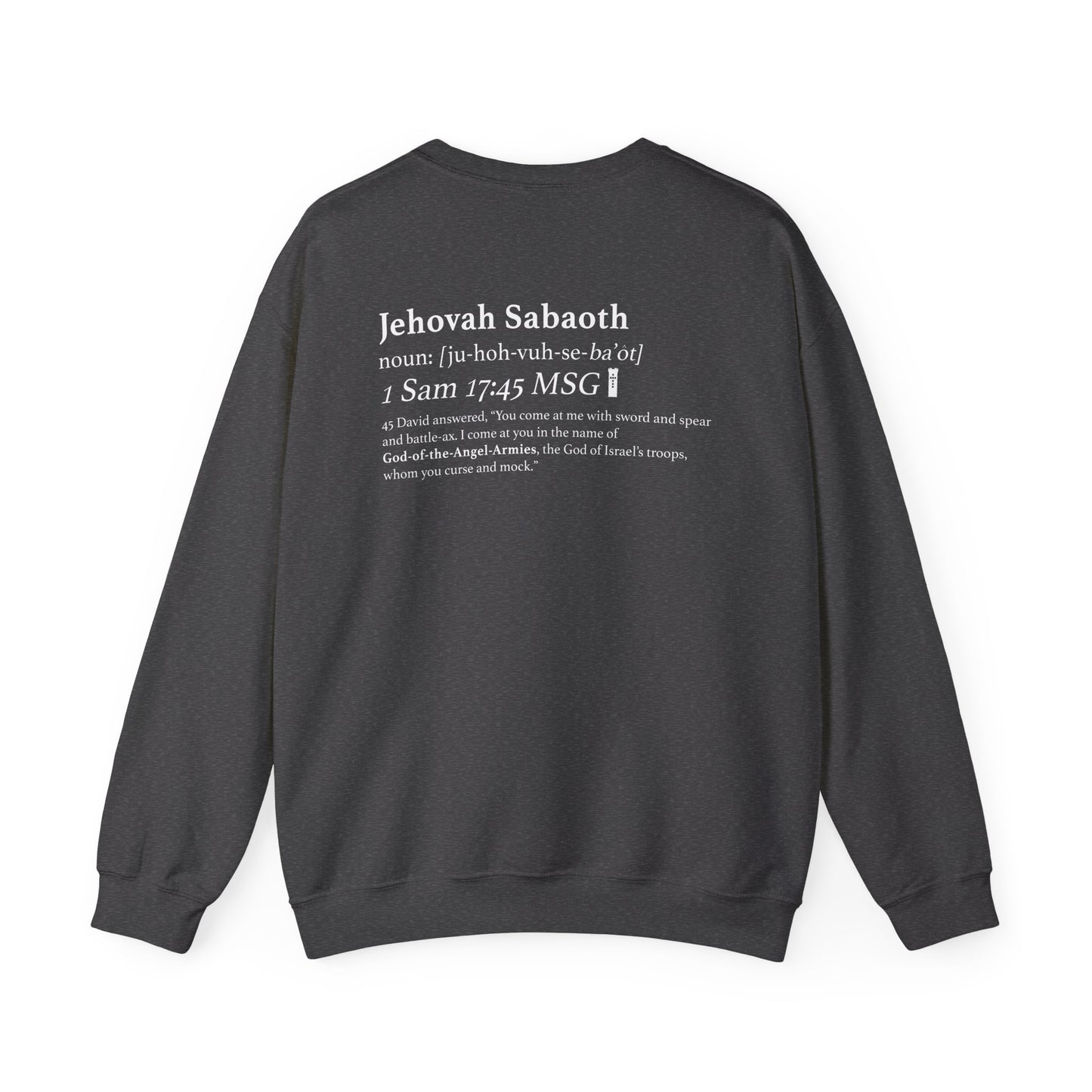 Sweatshirt- Gray Back