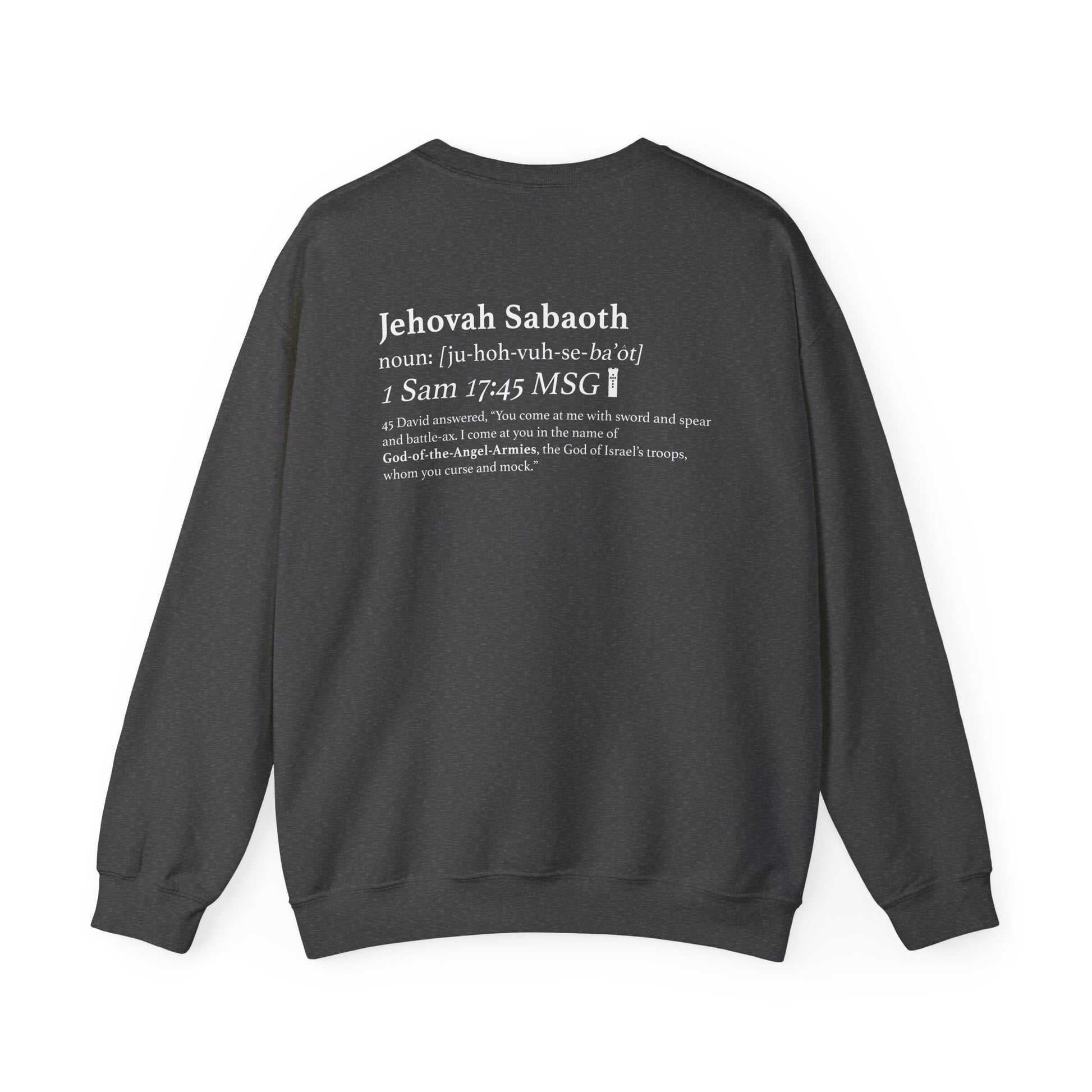 Sweatshirt- Gray Back