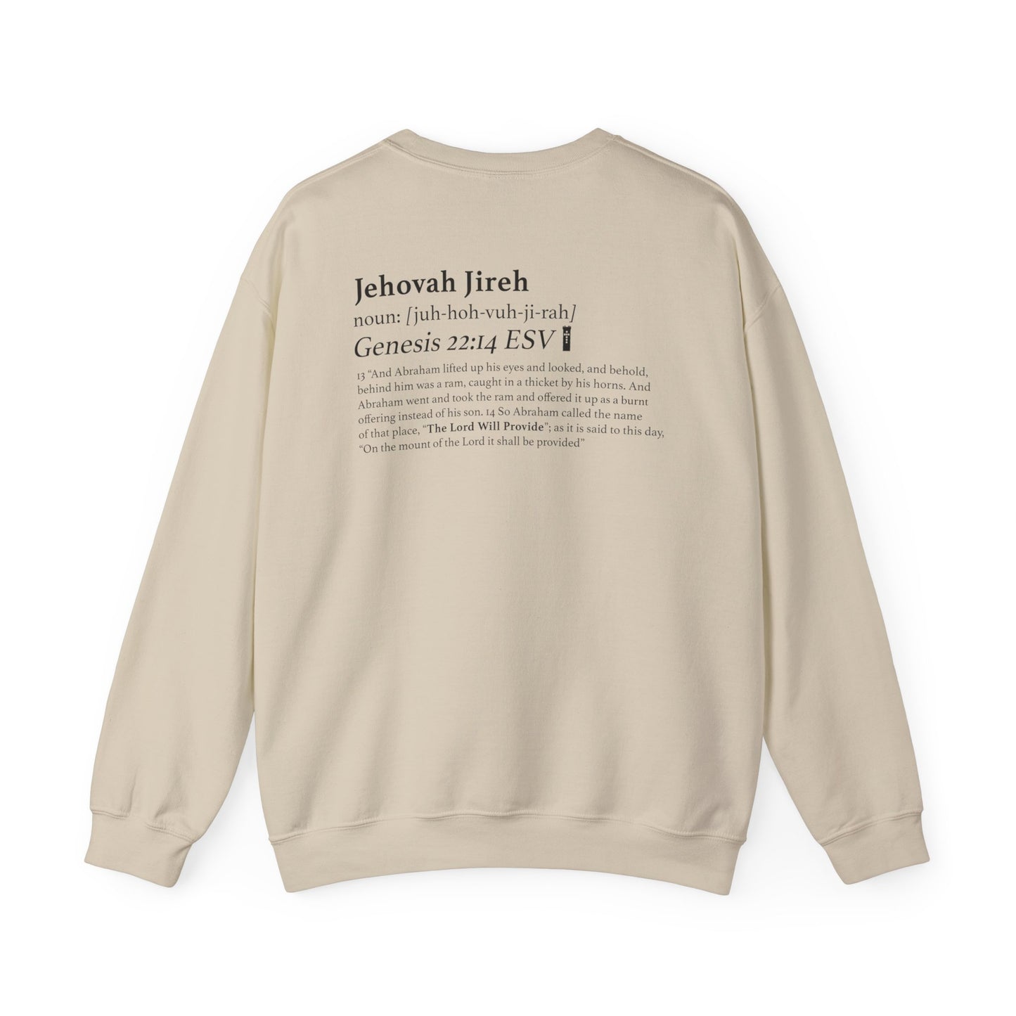 Sweatshirt- Sand Back