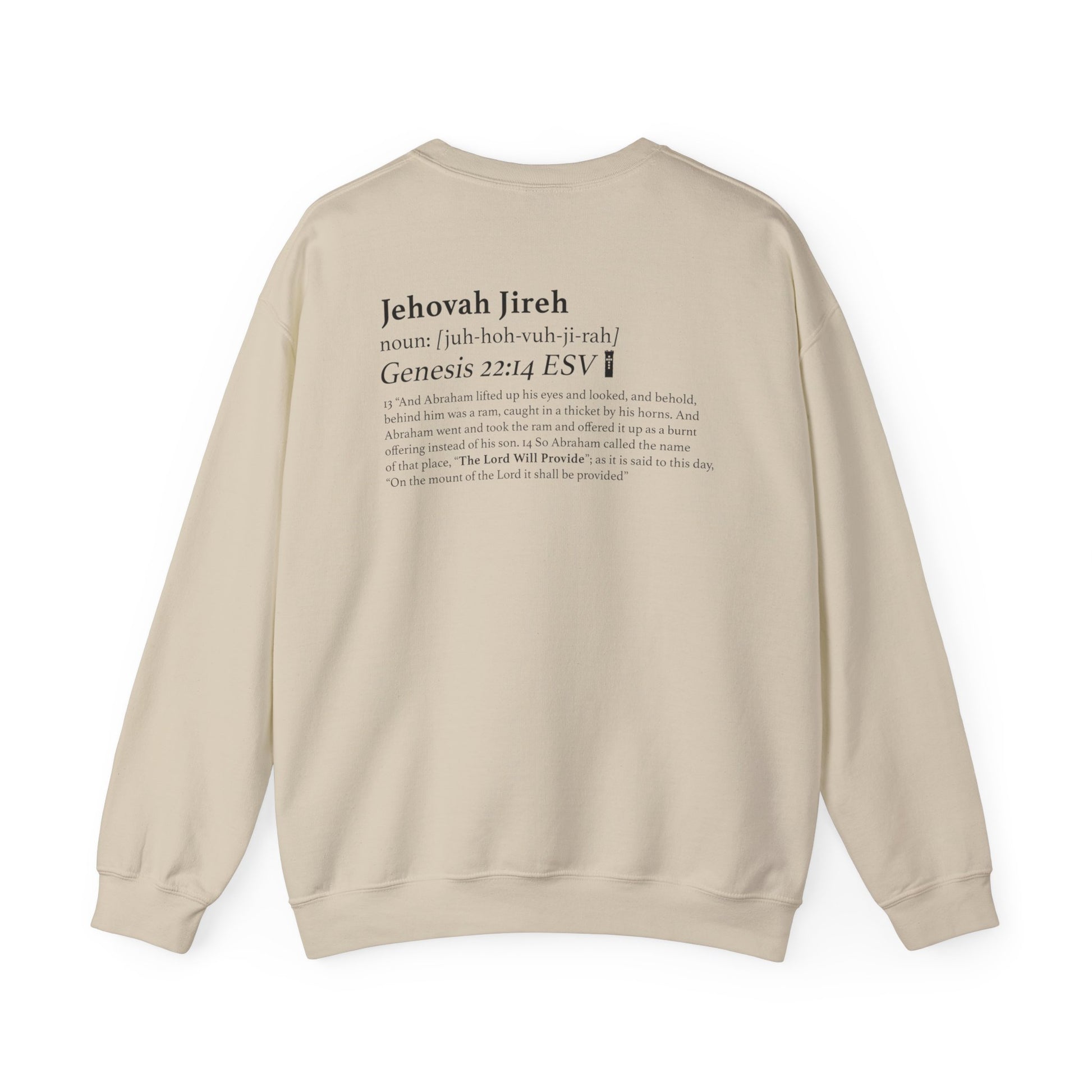 Sweatshirt- Sand Back