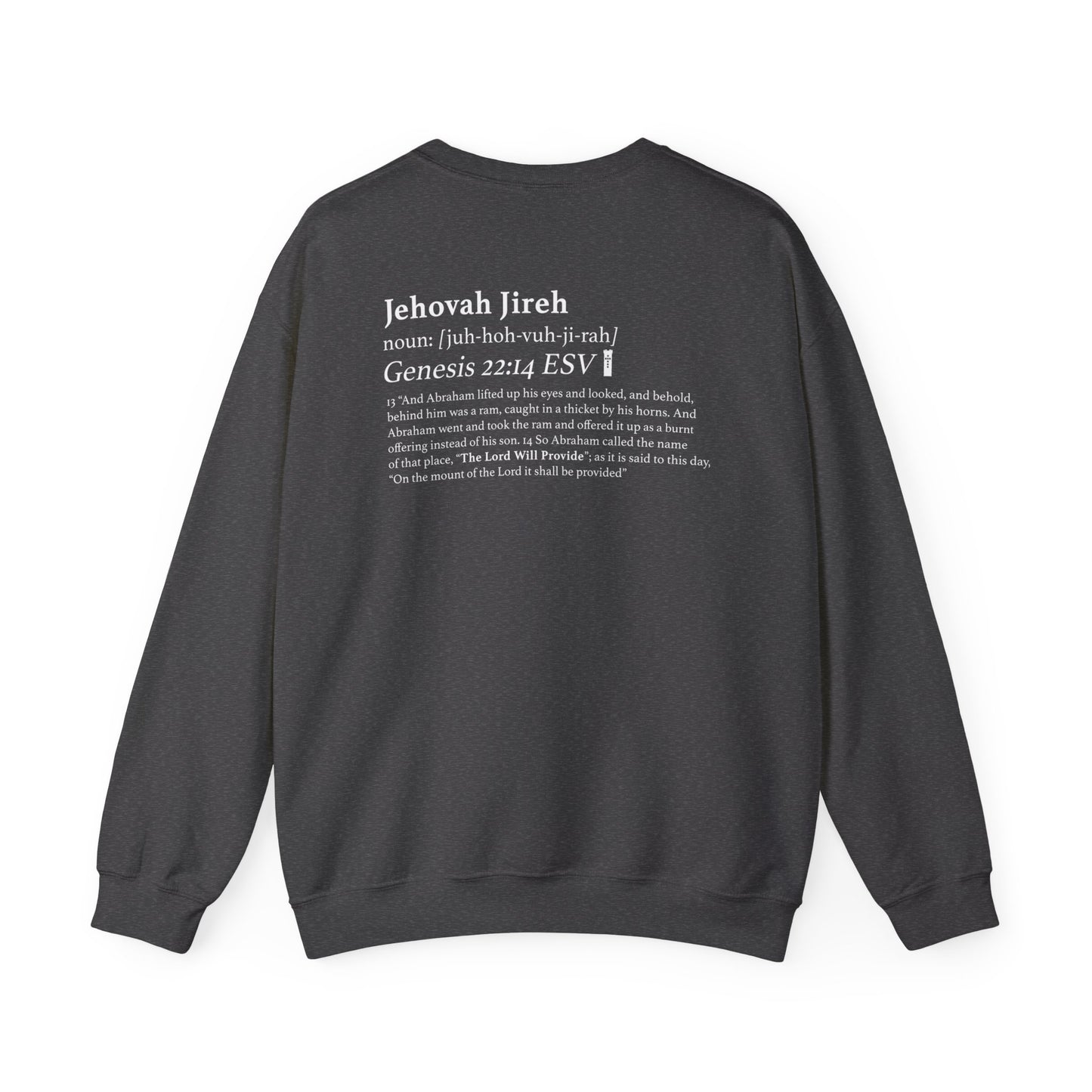 Sweatshirt- Gray Back