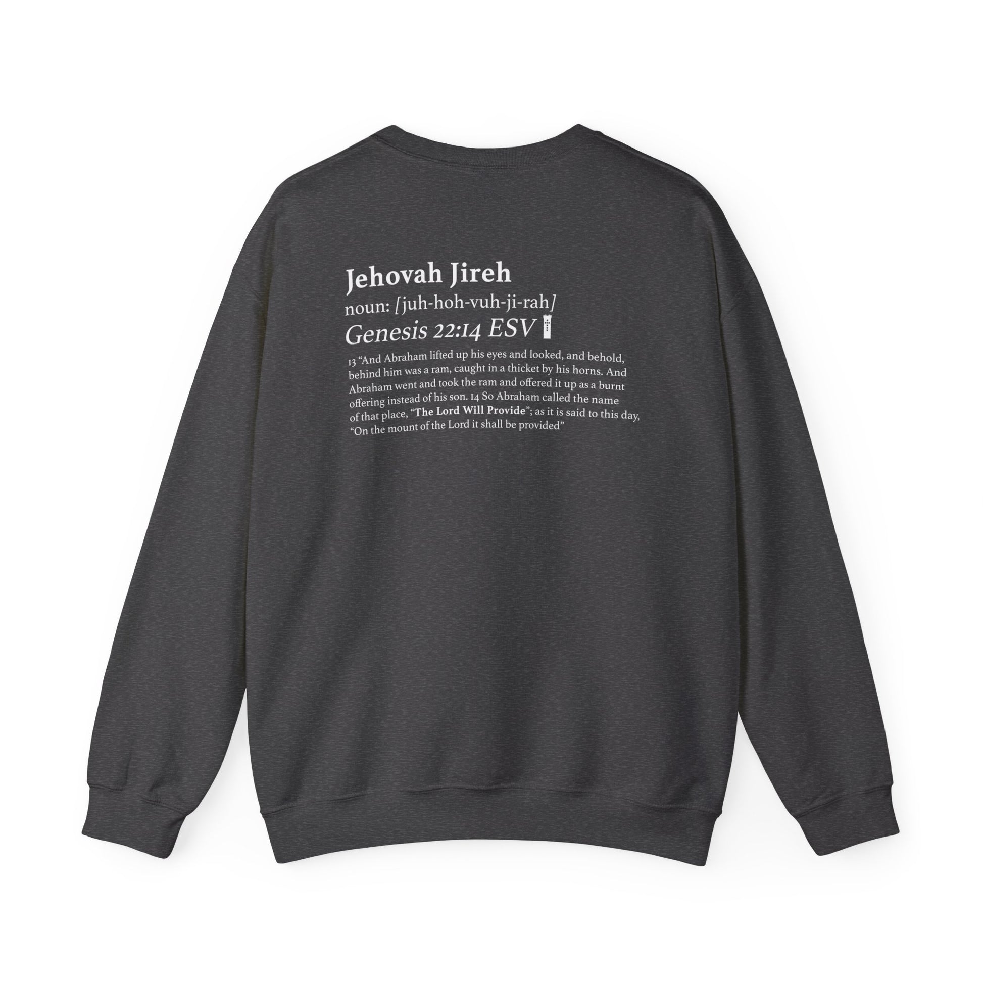 Sweatshirt- Gray Back