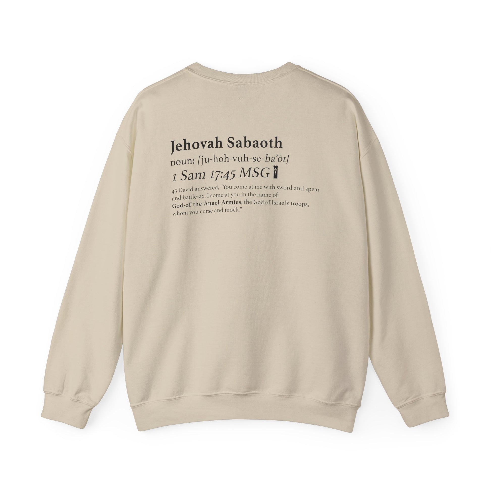Sweatshirt- Sand Back